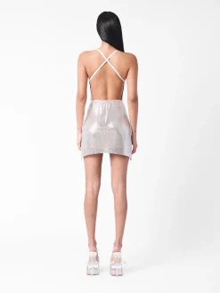 Adrianne Dress Chrome Silver<Poster Girl Discount