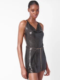 Adrianne Dress in Jet Black<Poster Girl Online