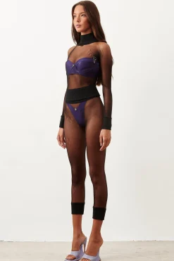 Ahoy Crop Top Black<Poster Girl Online