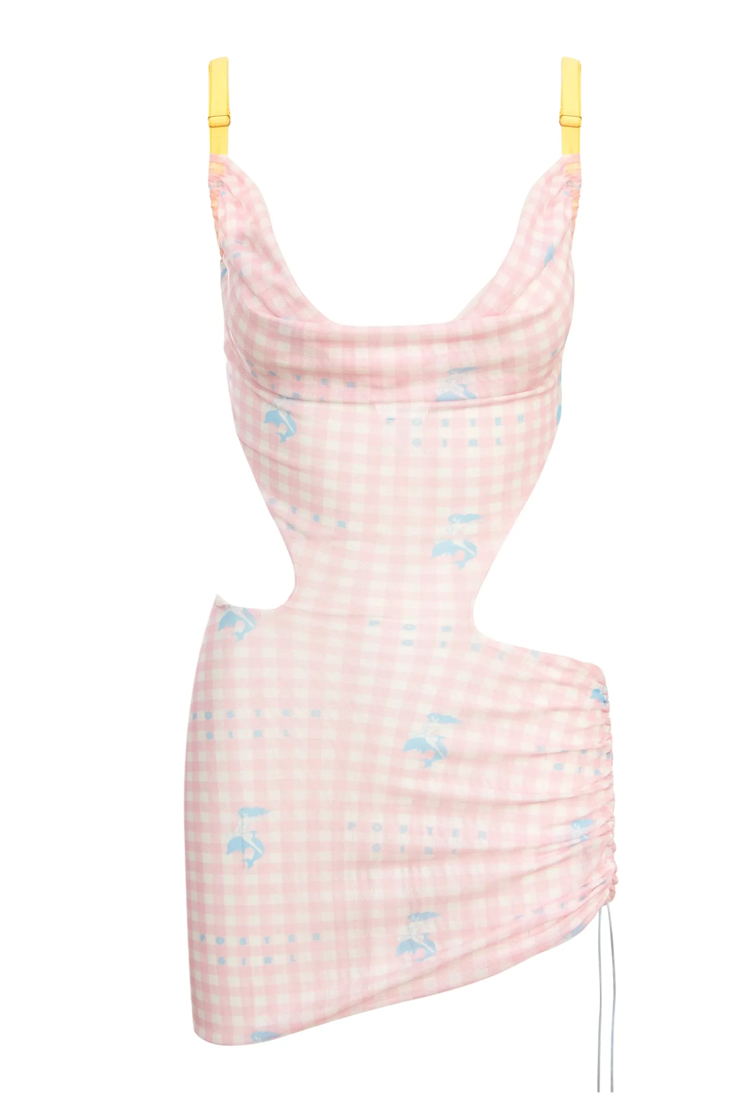 Amber Dress Pink Gingham<Poster Girl Online
