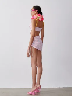 Amber Dress Pink Gingham<Poster Girl Online