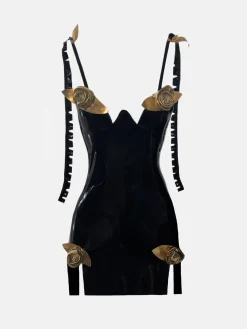 Annamaria Latex Dress Black<Poster Girl Discount