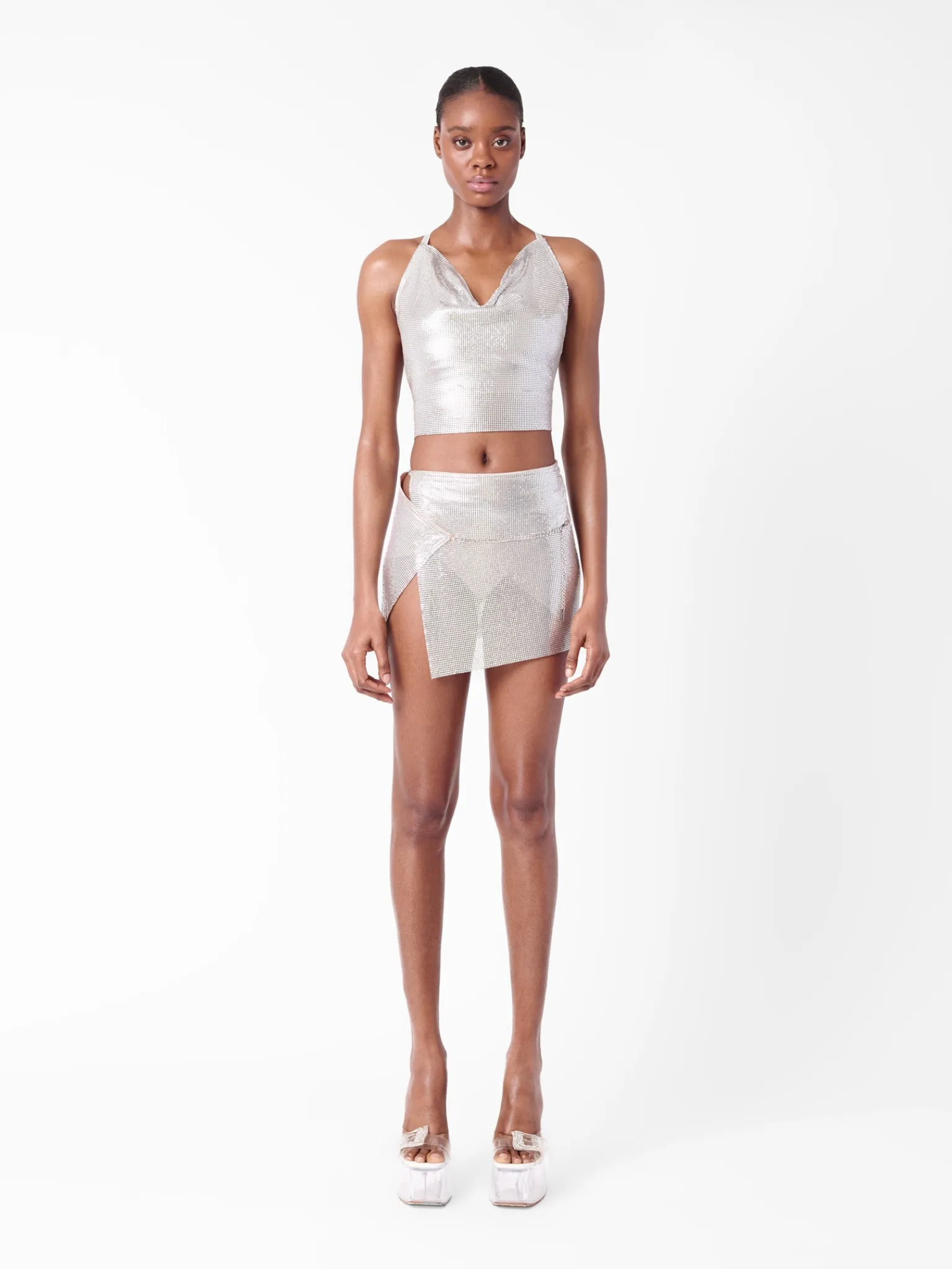 Bambi Top Chrome Silver<Poster Girl Discount