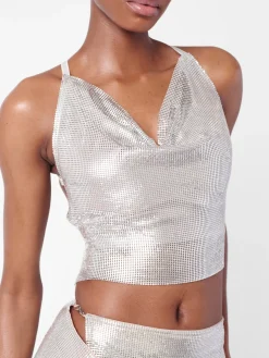 Bambi Top Chrome Silver<Poster Girl Discount