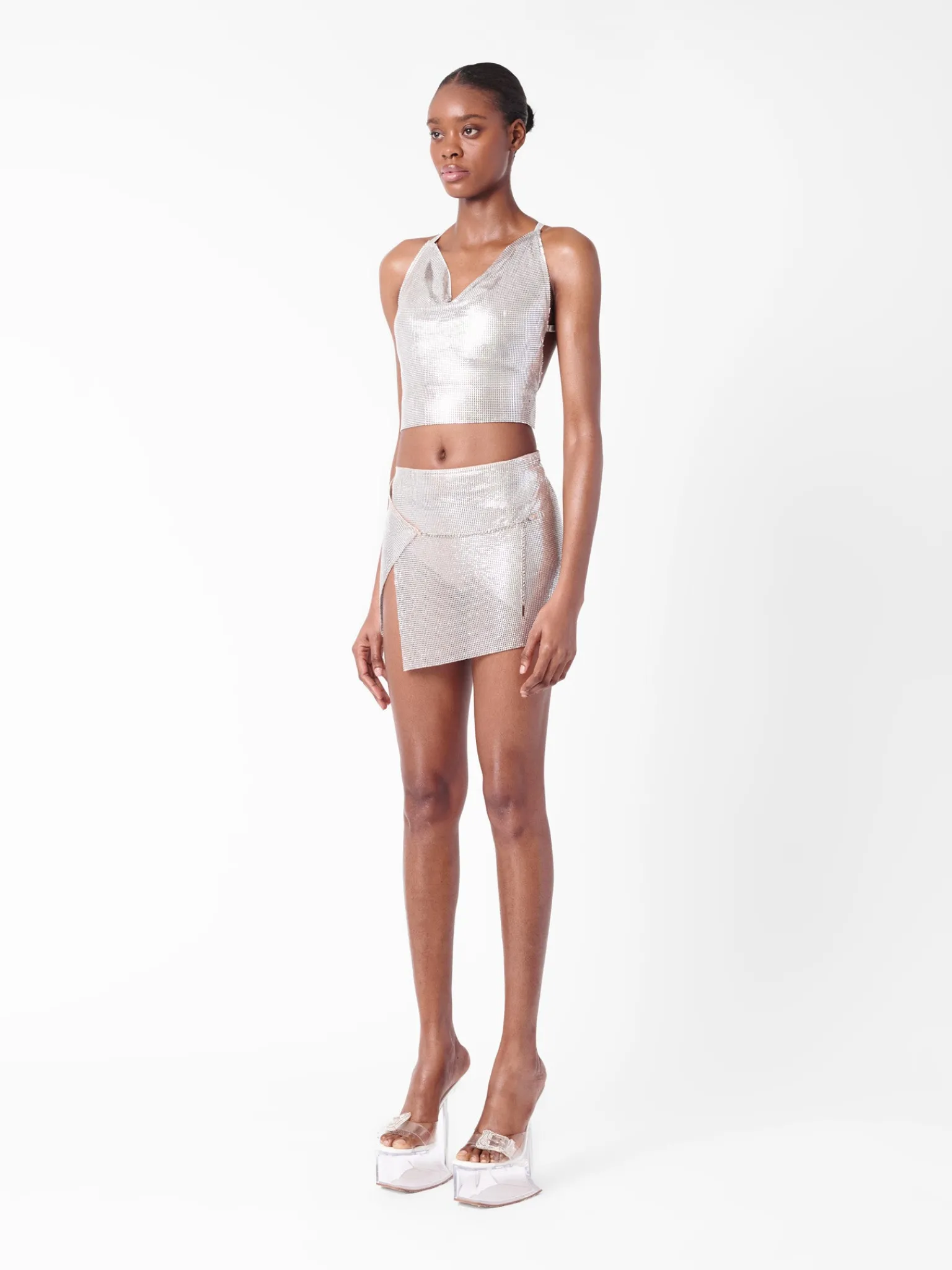 Bambi Top Chrome Silver<Poster Girl Discount