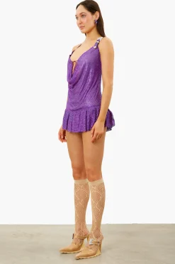 Barbara Mini Dress Amethyst<Poster Girl Best