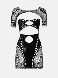 Barbi Dress Jet Black<Poster Girl New