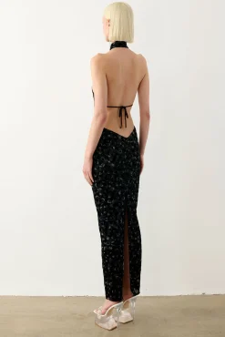 Bare Dress Black Leopard Print<Poster Girl
