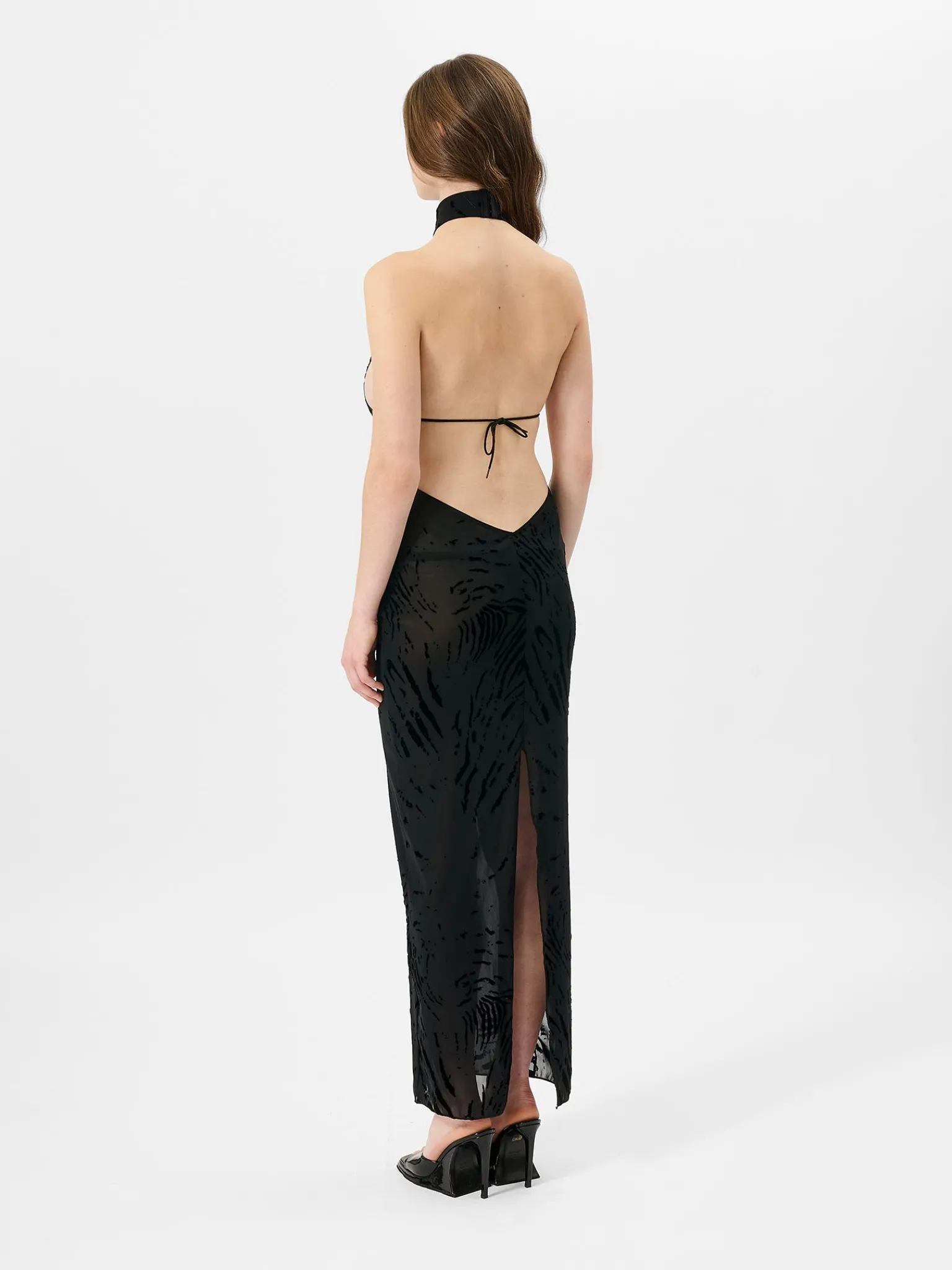 Bare Dress Black Zebra Print<Poster Girl Clearance
