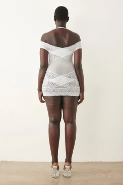 Candice Dress Virgin White<Poster Girl New