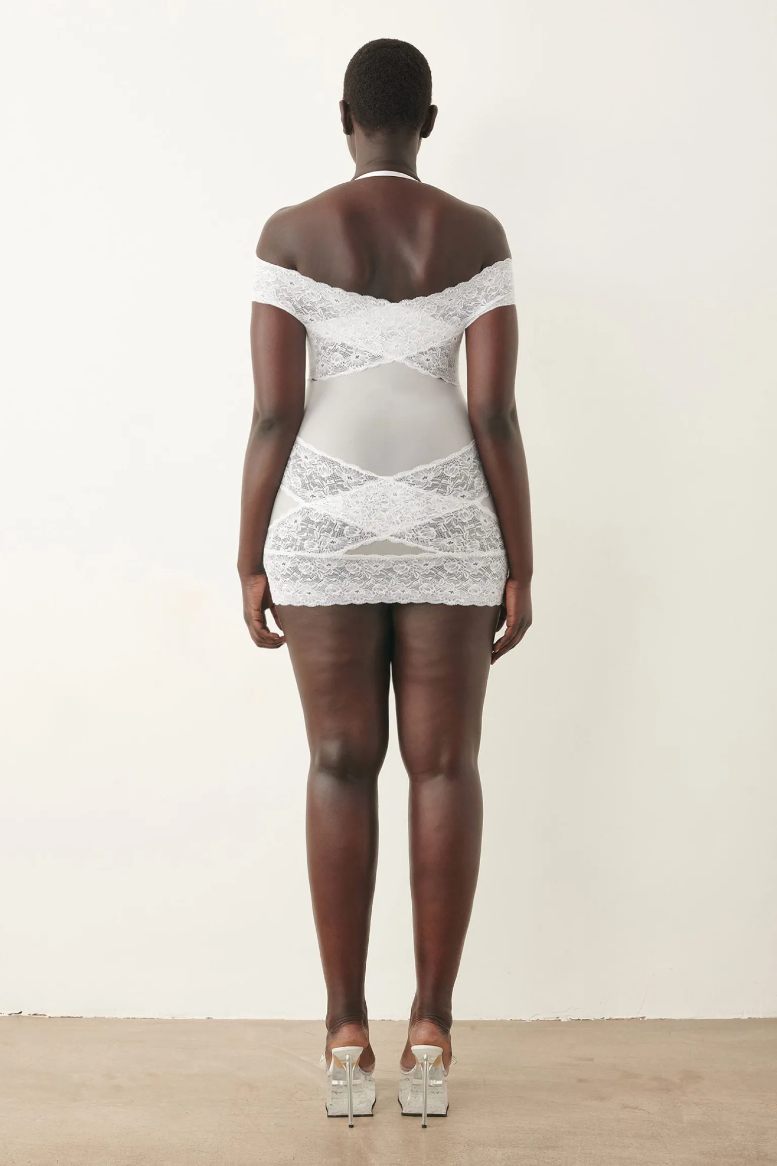 Candice Dress Virgin White<Poster Girl New
