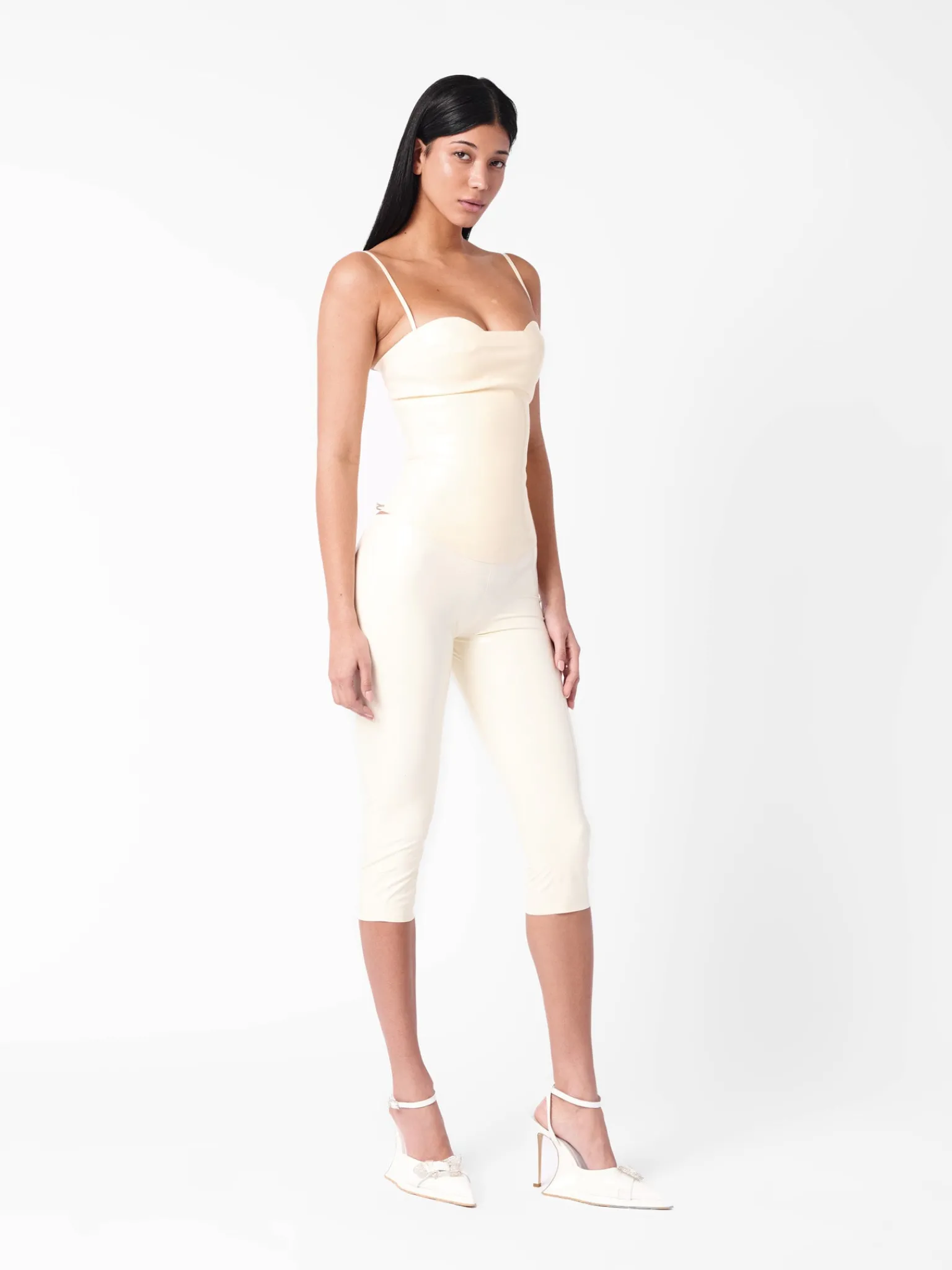 Cassidy Latex Capris<Poster Girl Clearance