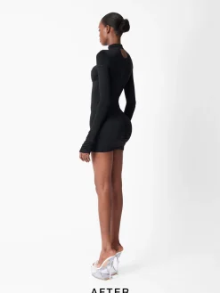 Cat Call Padded Dress<Poster Girl New