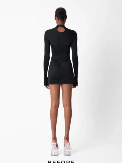 Cat Call Padded Dress<Poster Girl New