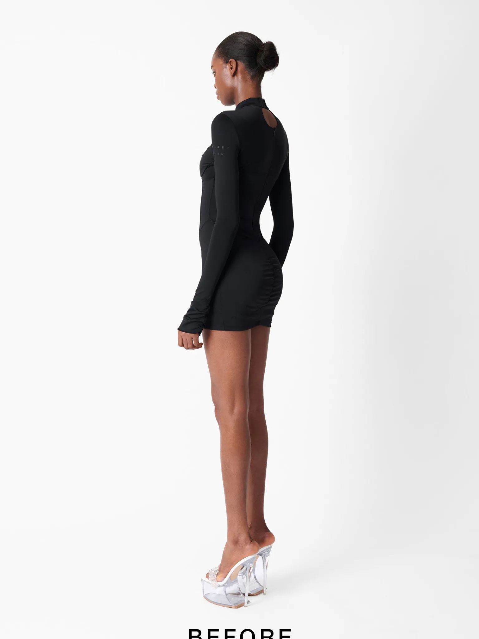 Cat Call Padded Dress<Poster Girl New