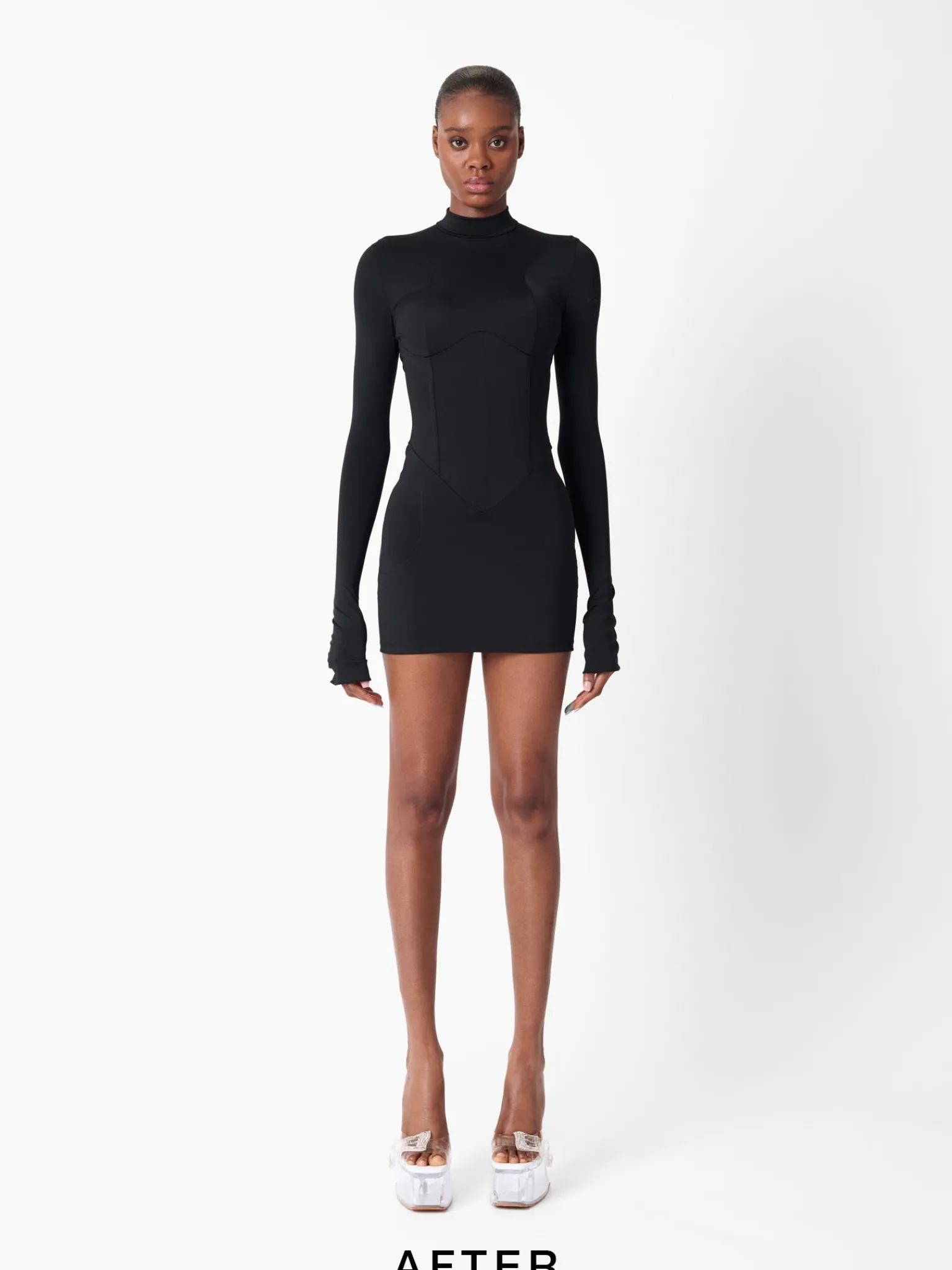 Cat Call Padded Dress<Poster Girl New