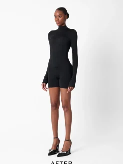Cat Call Padded Playsuit<Poster Girl Clearance