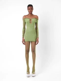 Coco Dress Sativa Green<Poster Girl New