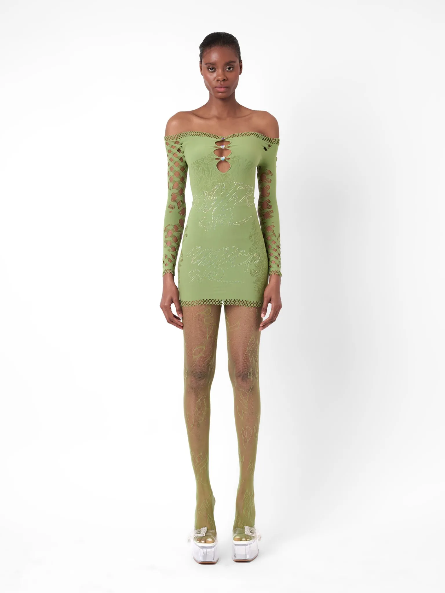 Coco Dress Sativa Green<Poster Girl New