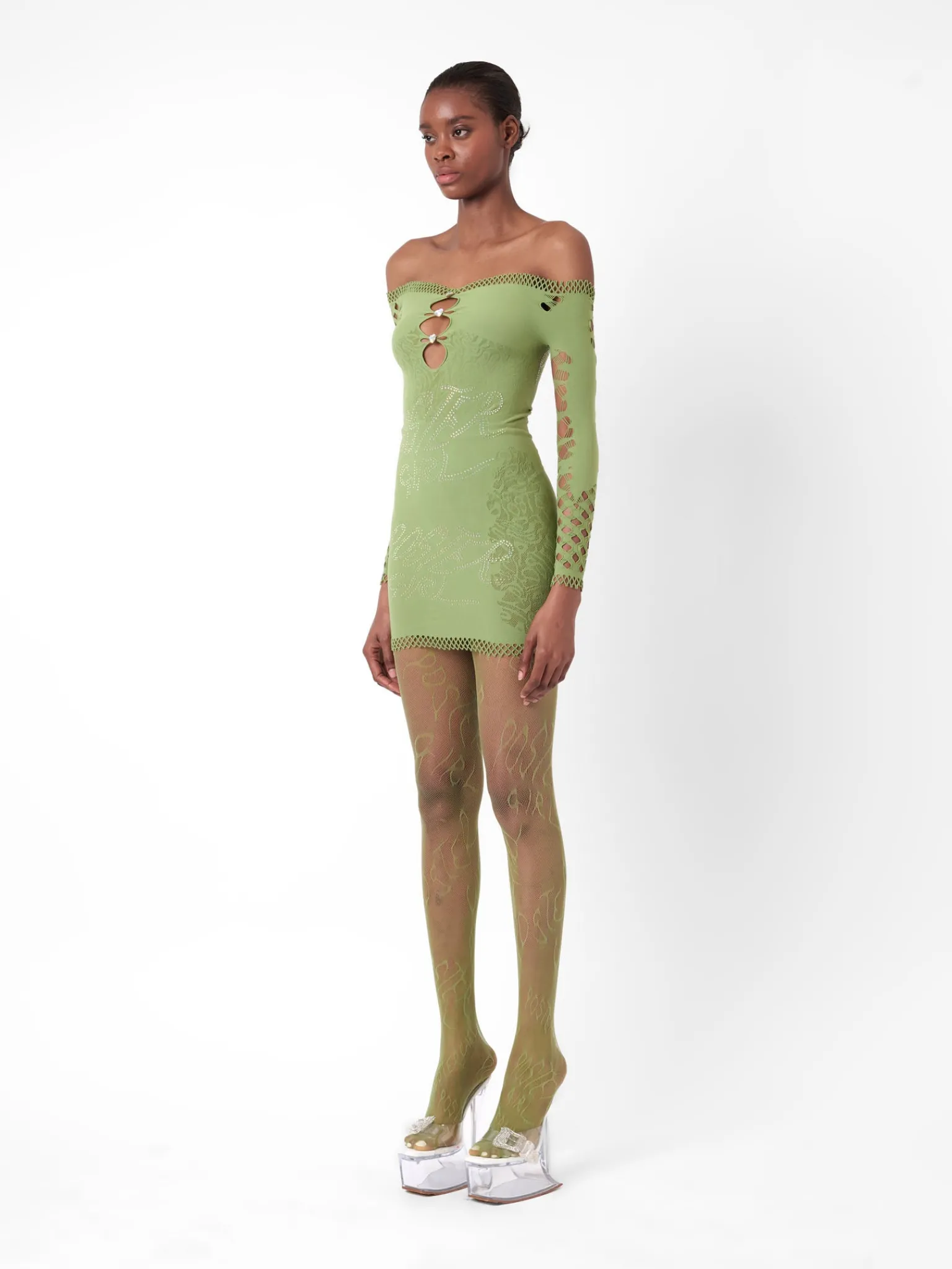 Coco Dress Sativa Green<Poster Girl New