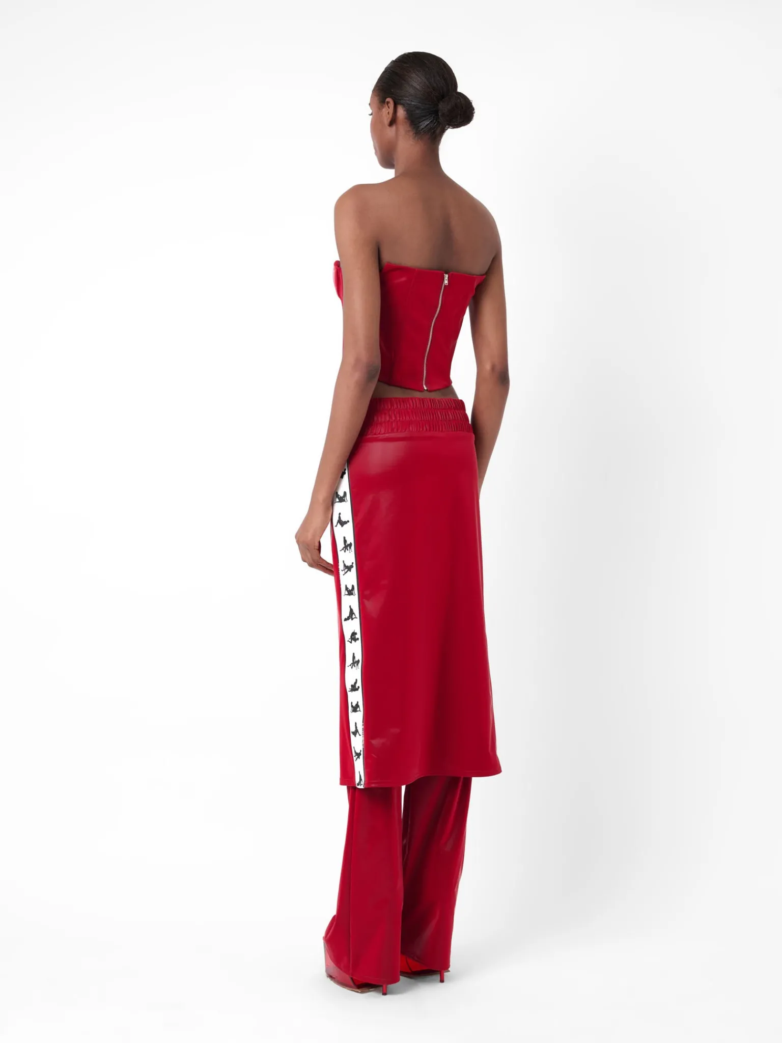 Coleen Corset Red<Poster Girl