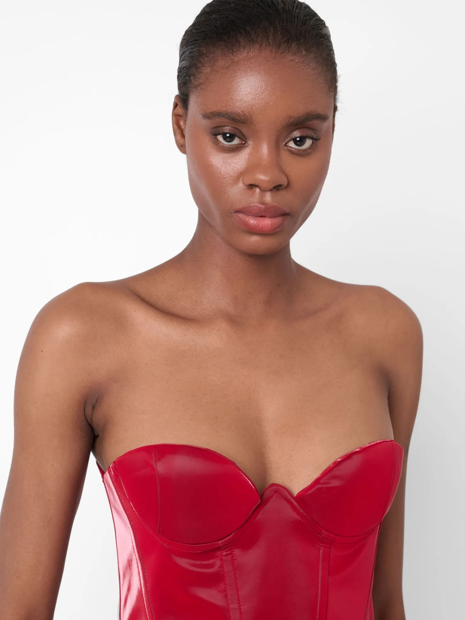 Coleen Corset Red<Poster Girl