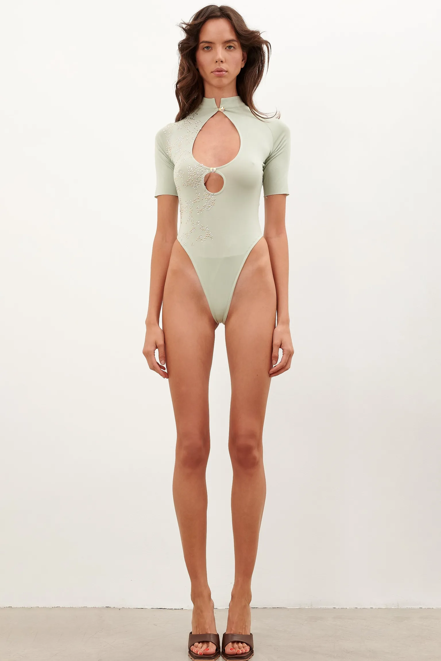 Daisy Bodysuit Adventurine<Poster Girl Clearance