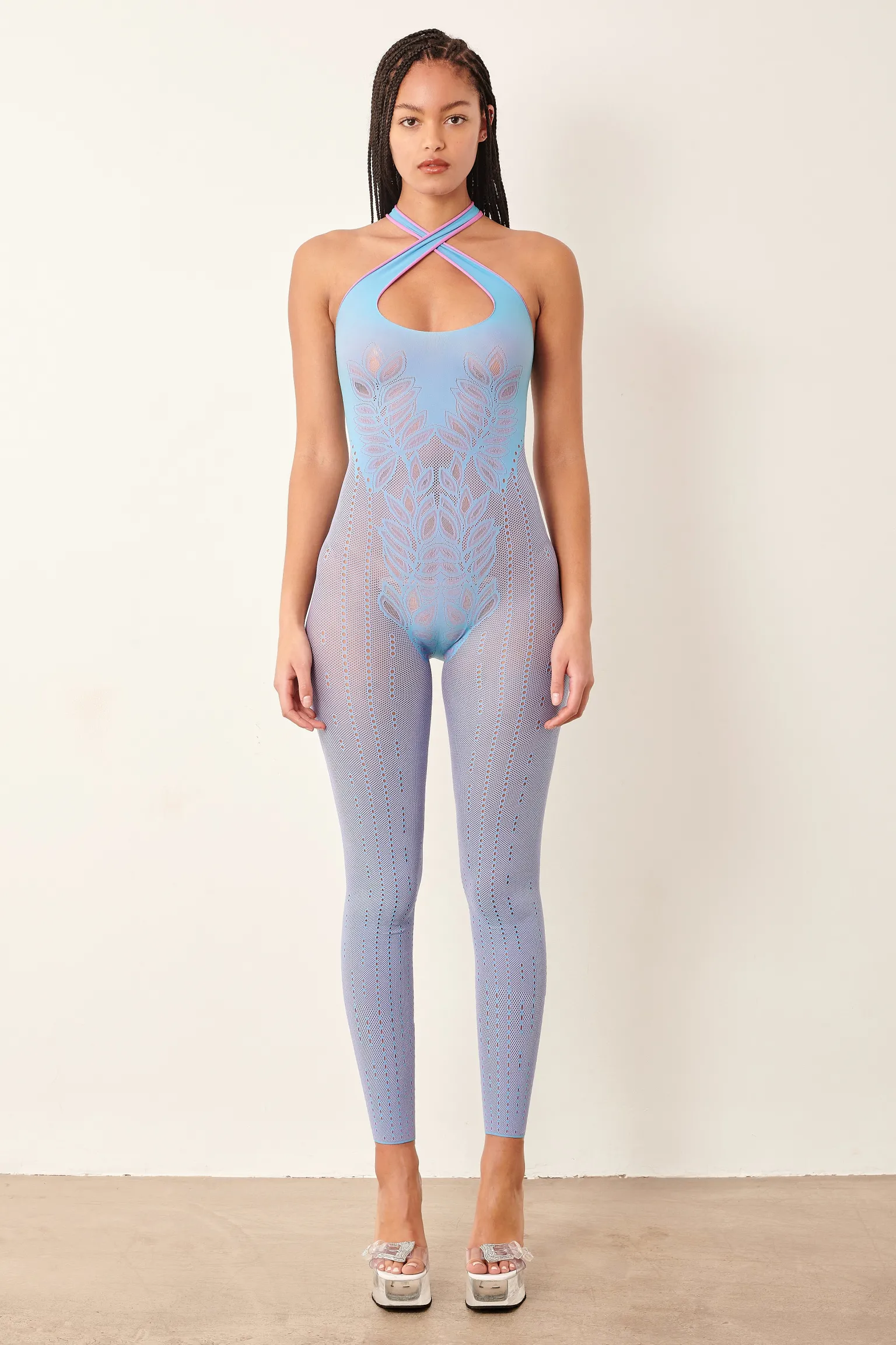 Daphne Jumpsuit Crypto Blue<Poster Girl Clearance