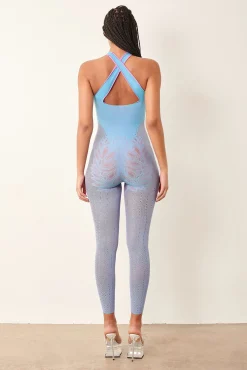 Daphne Jumpsuit Crypto Blue<Poster Girl Clearance