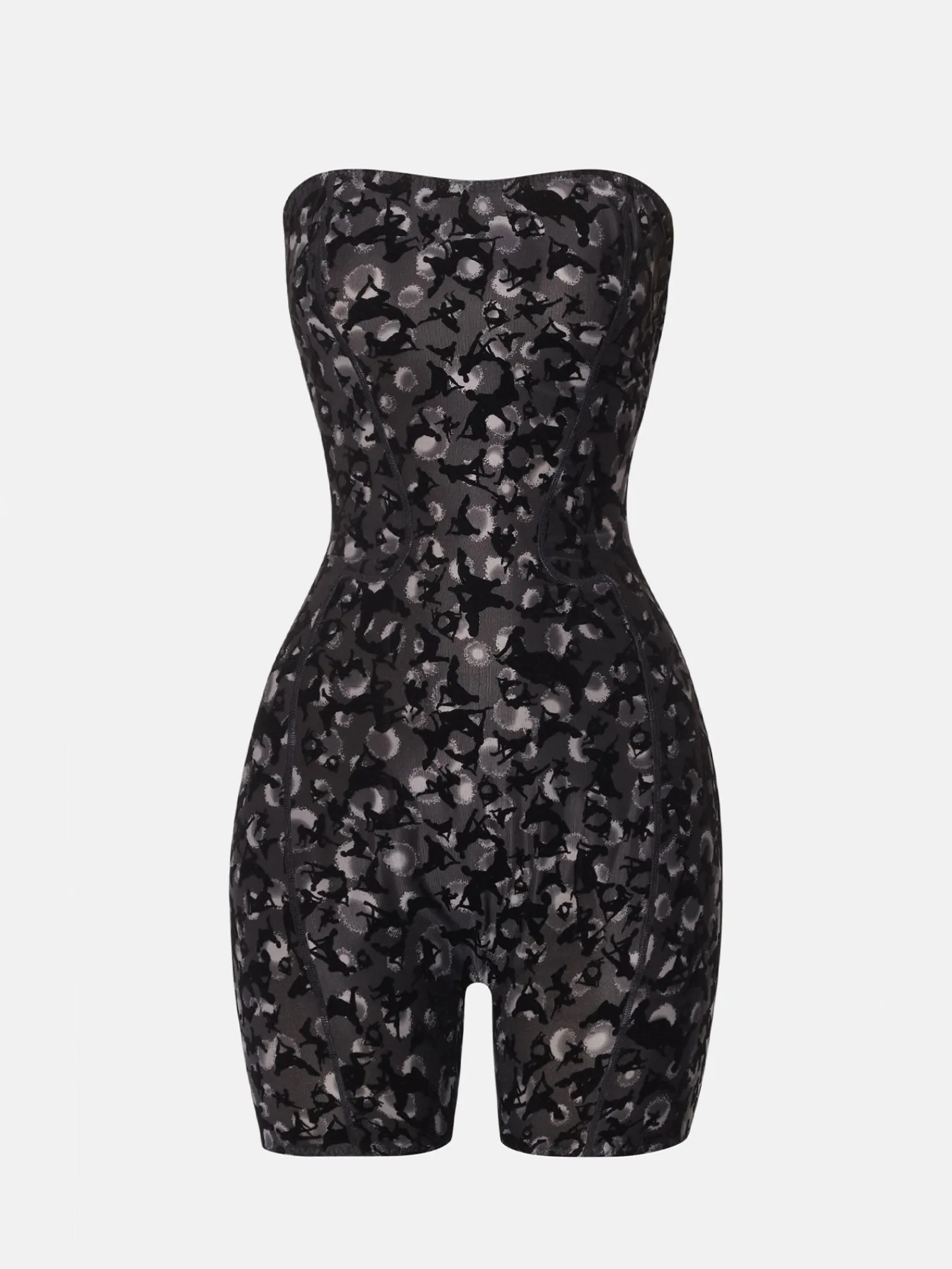 Darling Playsuit Black Leopard Print<Poster Girl Outlet