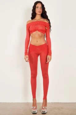 Davina Top Vixen Red<Poster Girl Outlet