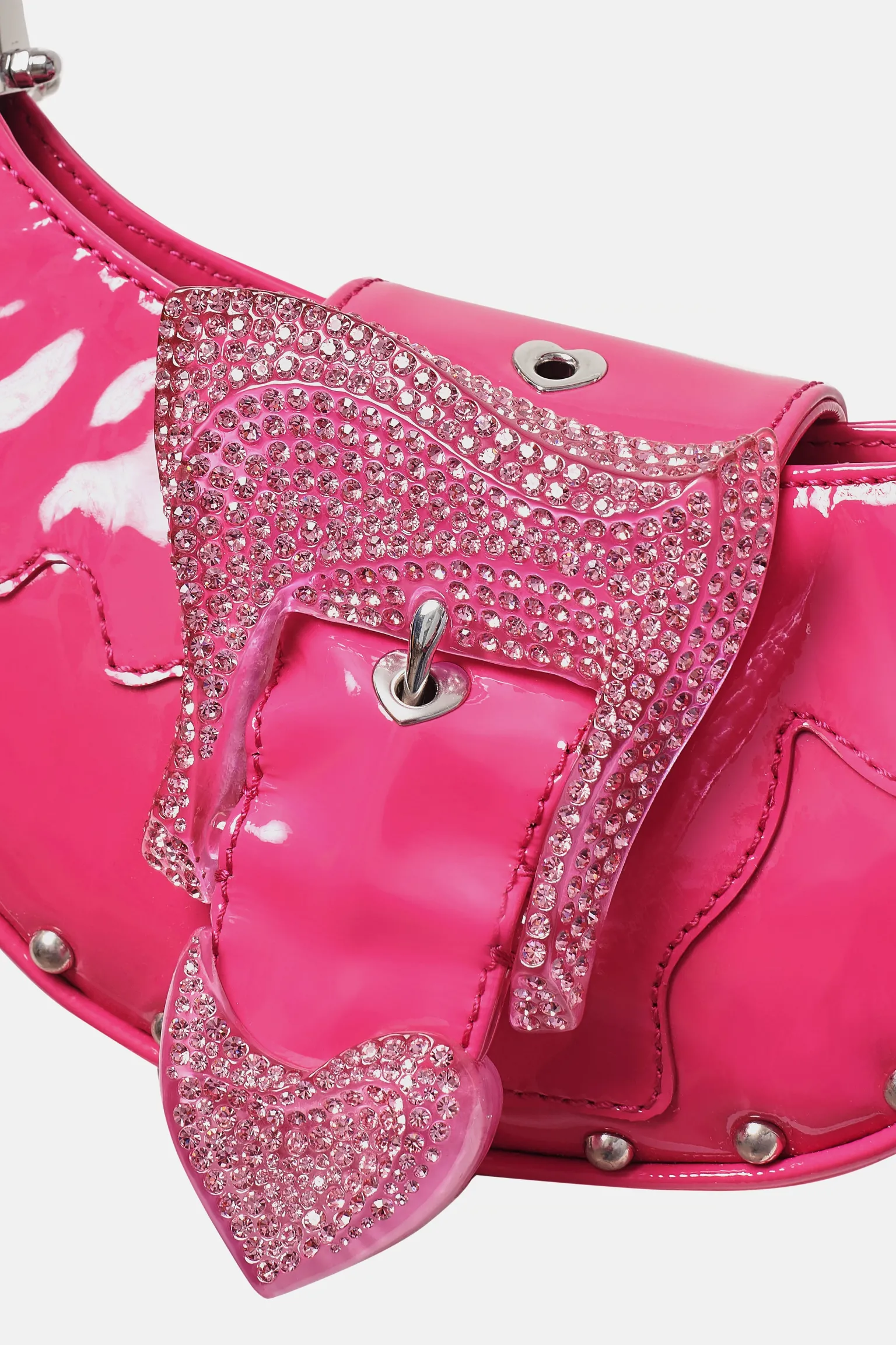 Deville Bag Patent Leather Harlot Pink<Poster Girl Discount