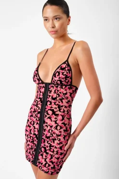 Doll Dress Pink Leopard Print<Poster Girl Best