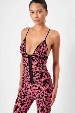 Doll Top Pink Leopard Print<Poster Girl Best