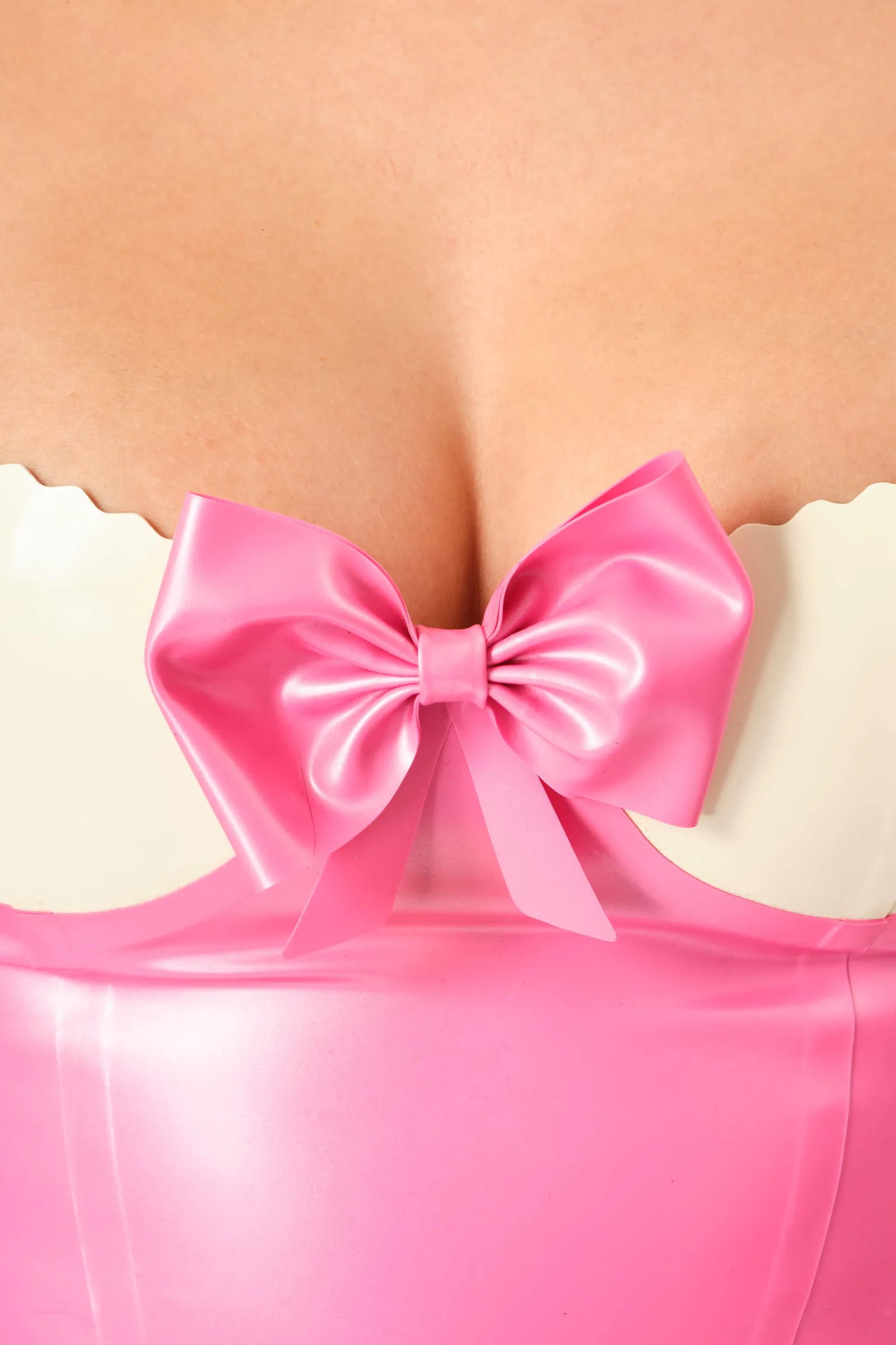 DOLLY LATEX DRESS PINK<Poster Girl Sale