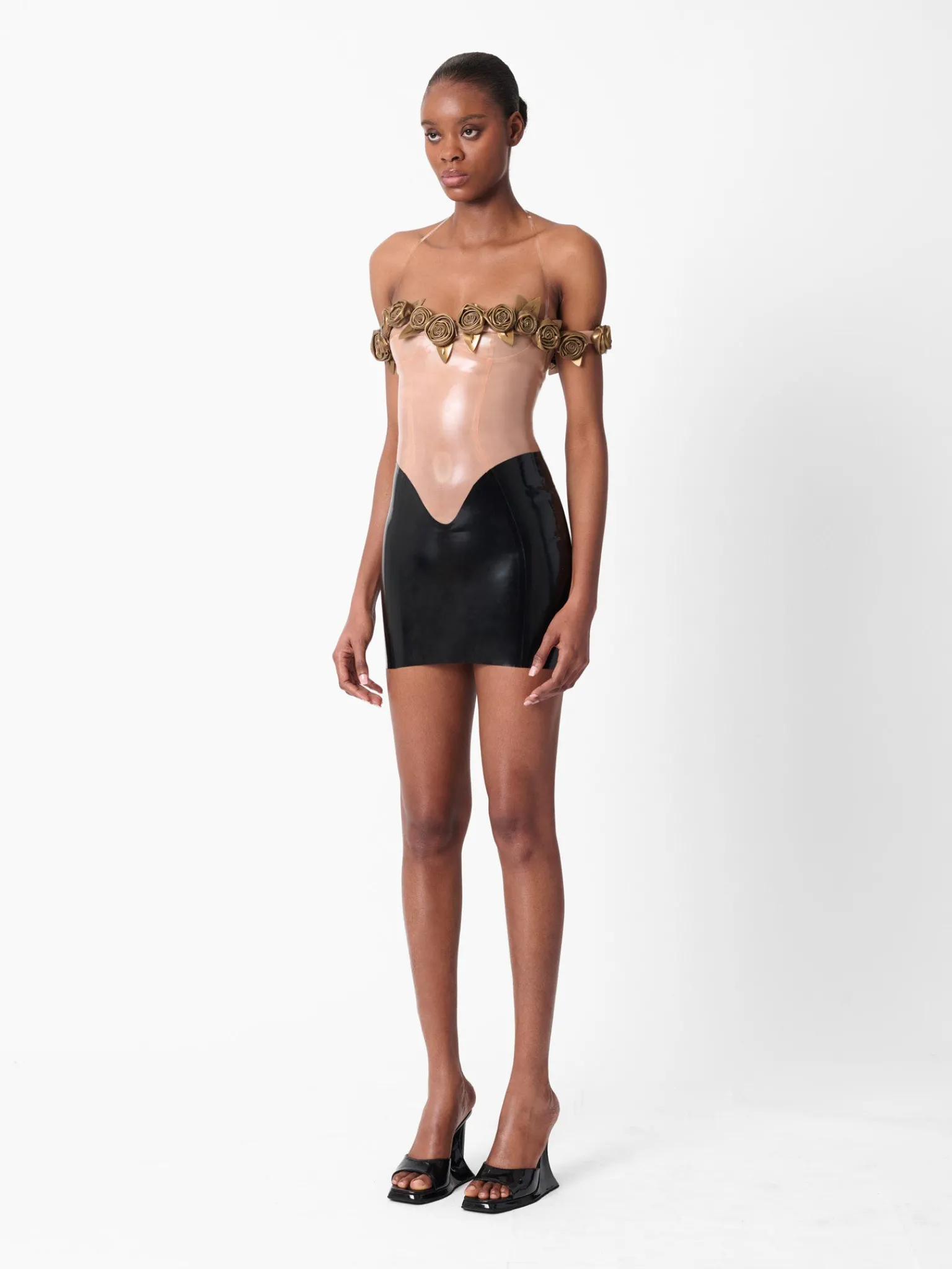 Fantasy Latex Dress<Poster Girl