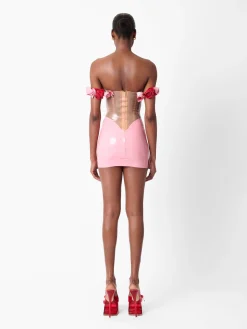 Fantasy Latex Dress Pink<Poster Girl Hot