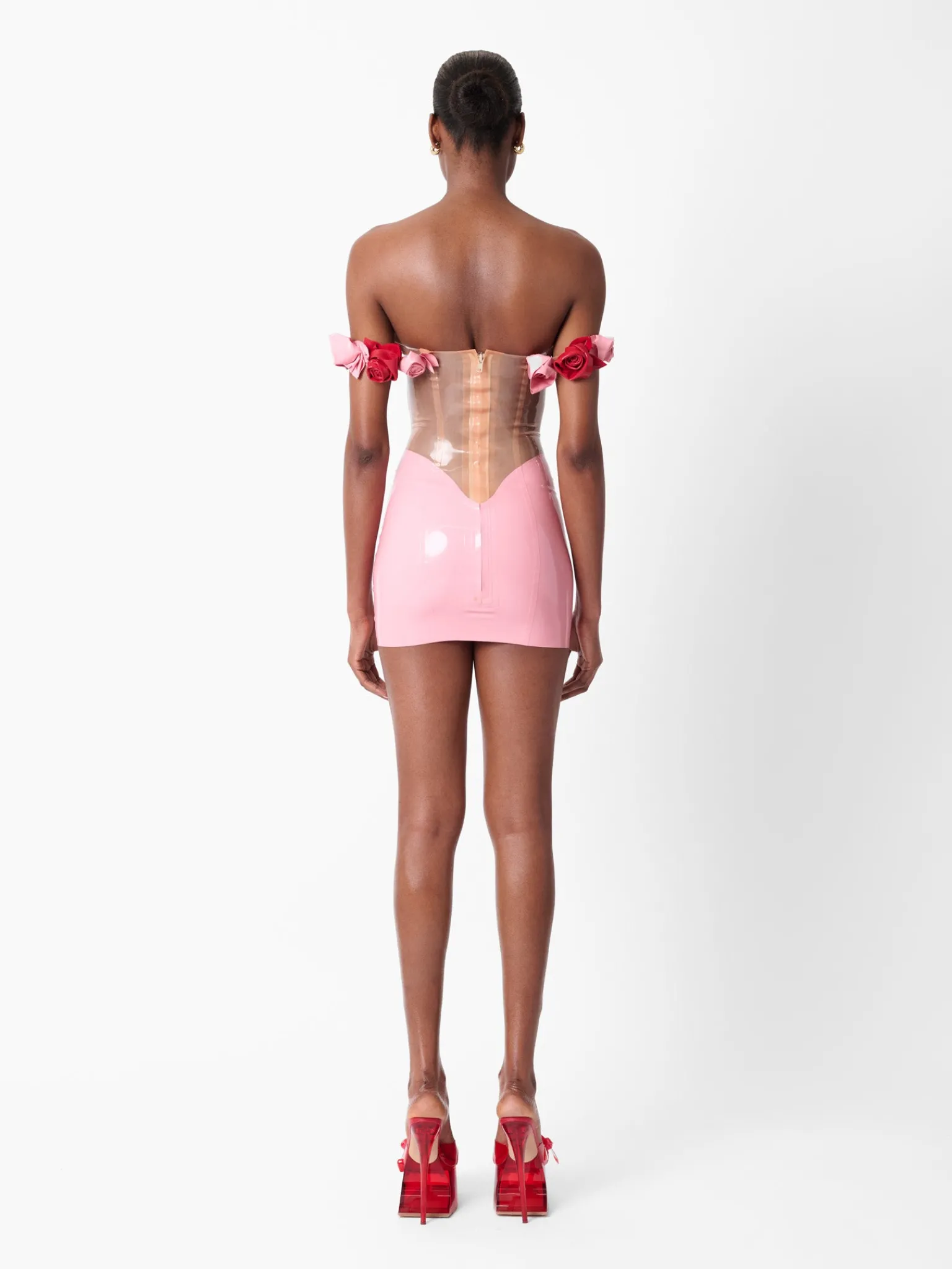 Fantasy Latex Dress Pink<Poster Girl Hot