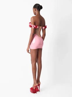 Fantasy Latex Dress Pink<Poster Girl Hot