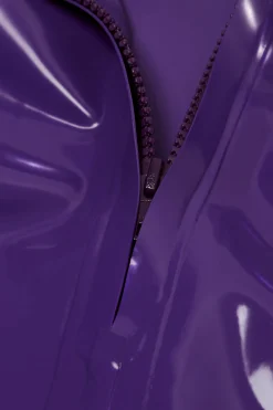 Florence Latex Dress Grape Punch<Poster Girl Online