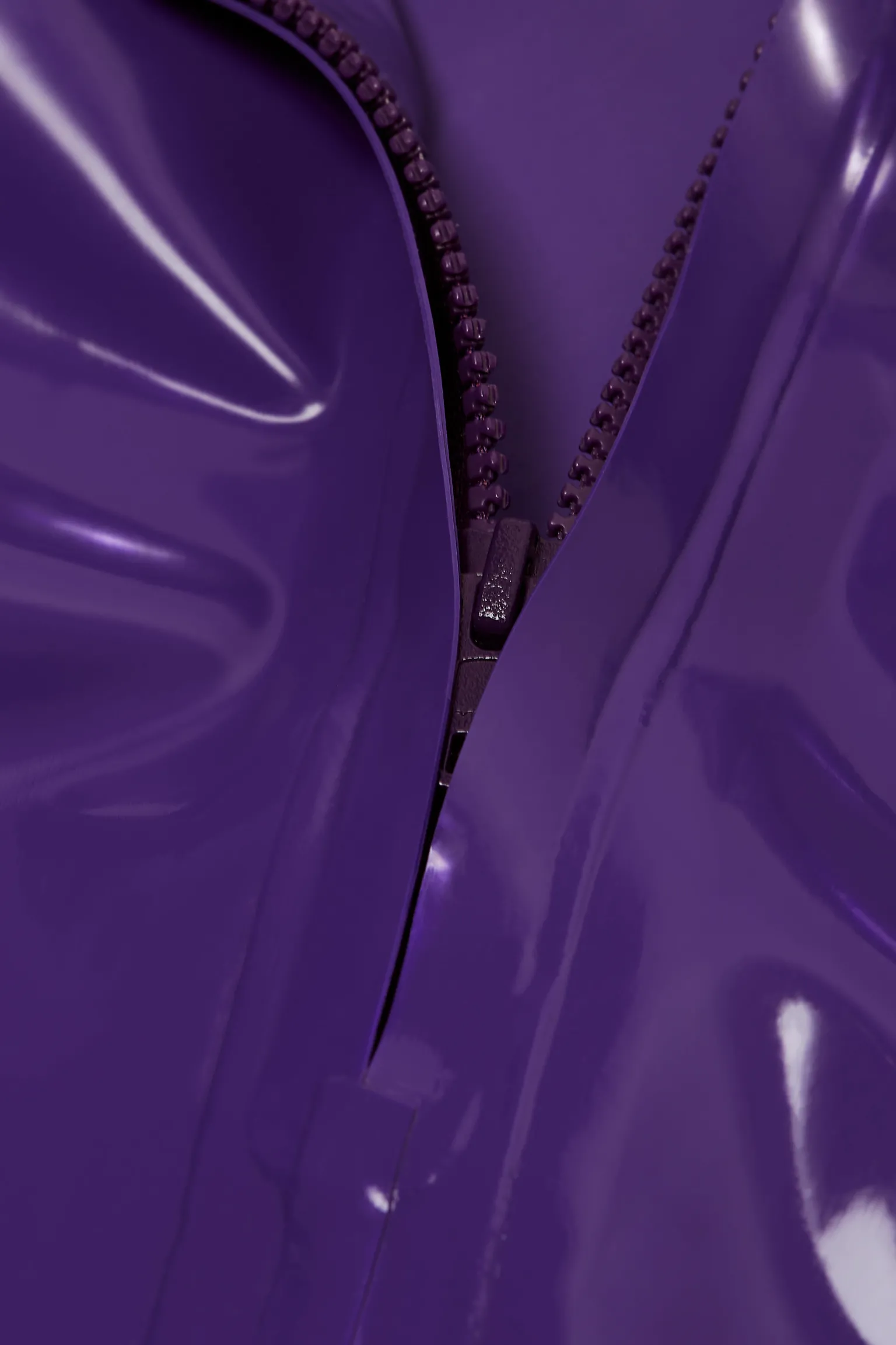 Florence Latex Dress Grape Punch<Poster Girl Online