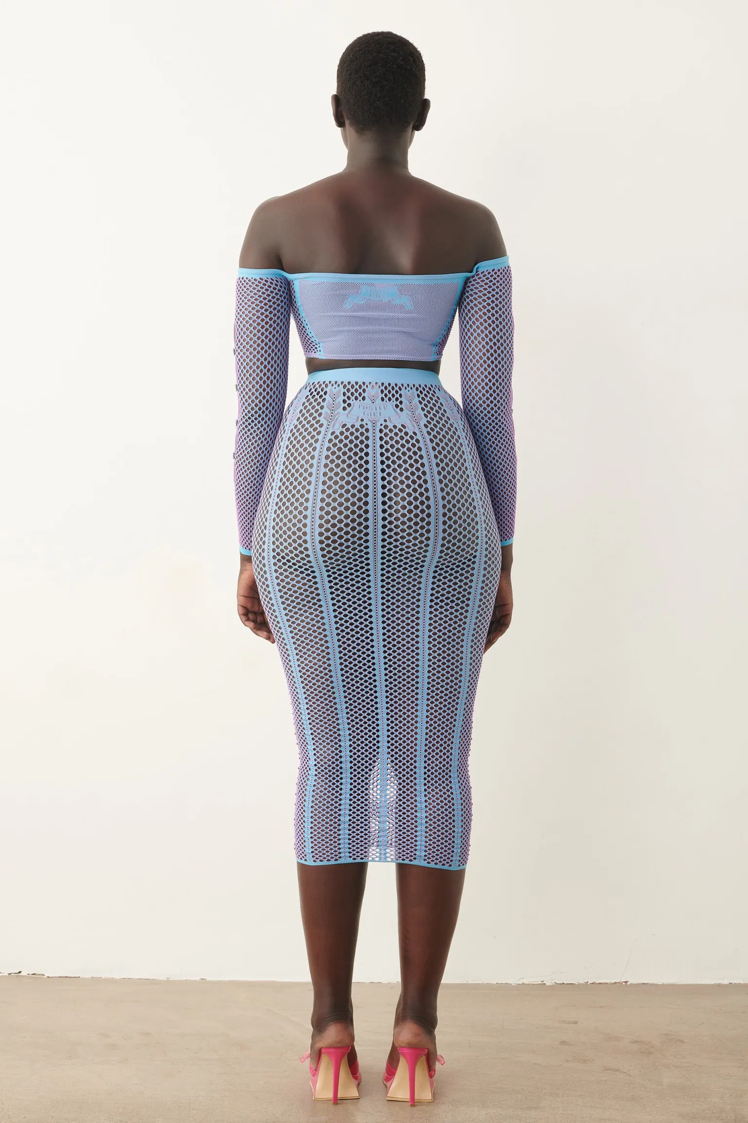 Fortune Skirt Crypto Blue<Poster Girl Sale