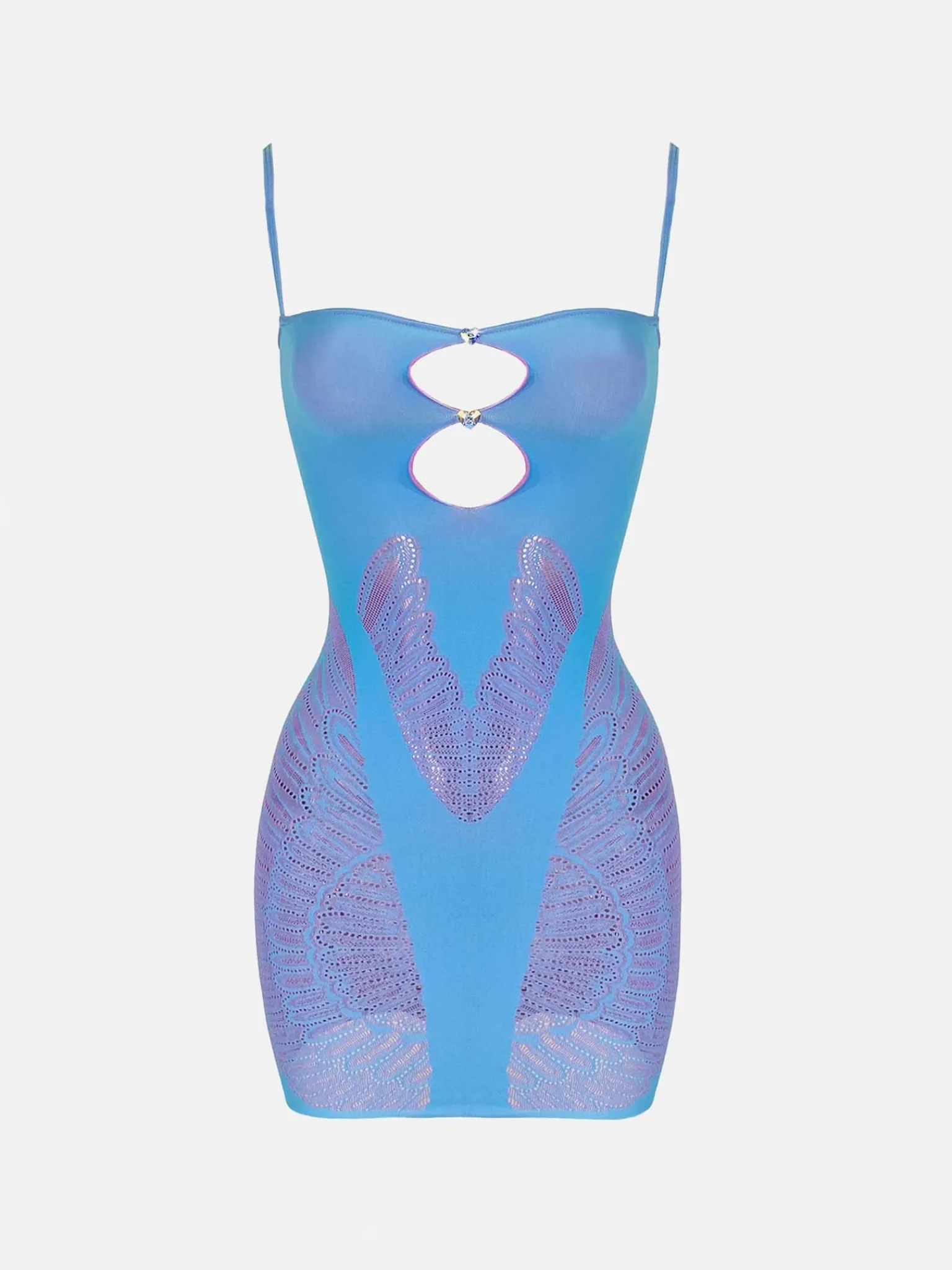 Gisele Dress Crypto Blue<Poster Girl