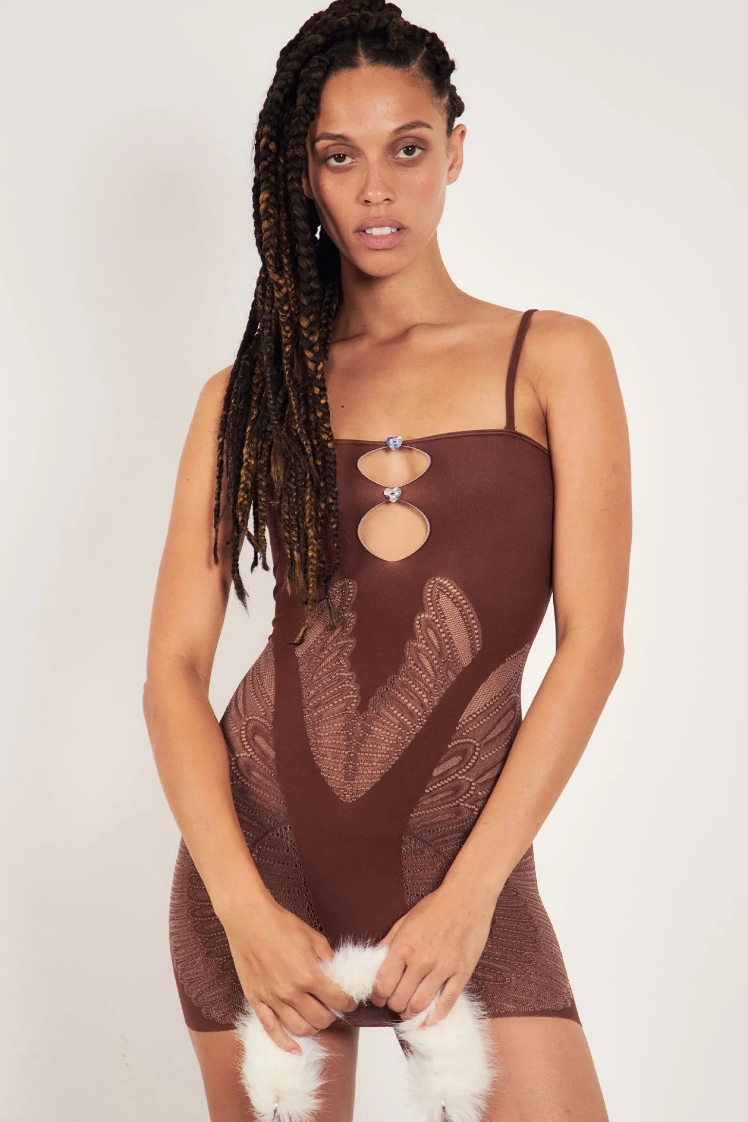 Gisele Dress Old Money Brown<Poster Girl Outlet