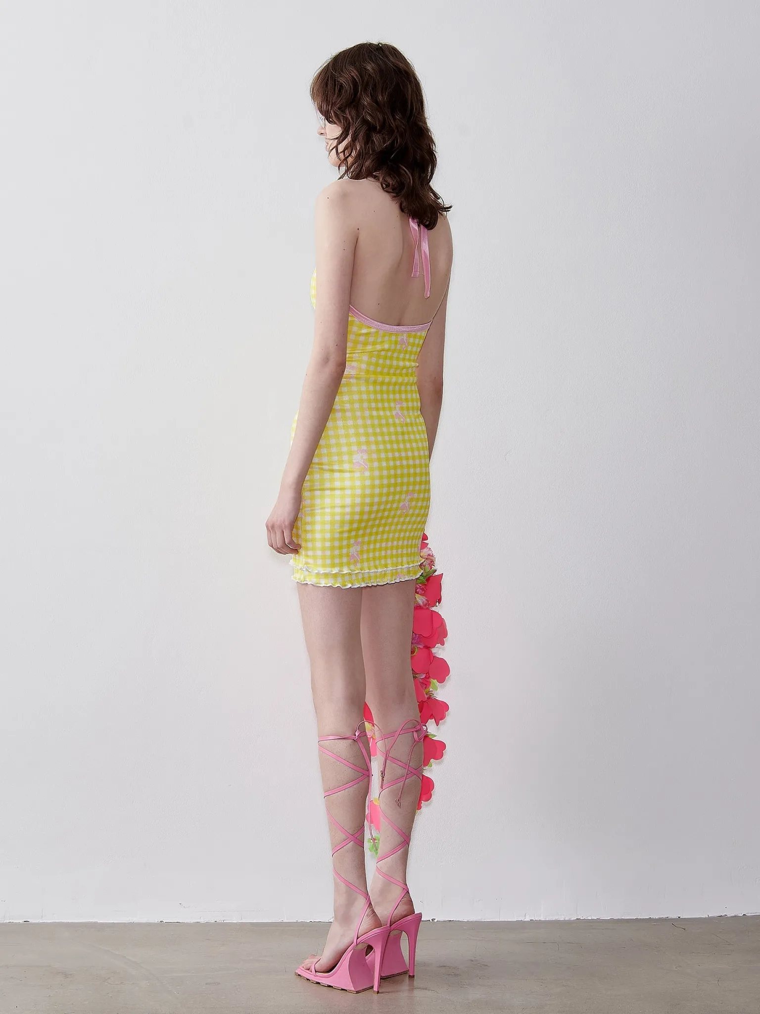 Gretchen Mini Dress Sunshine Gingham<Poster Girl New