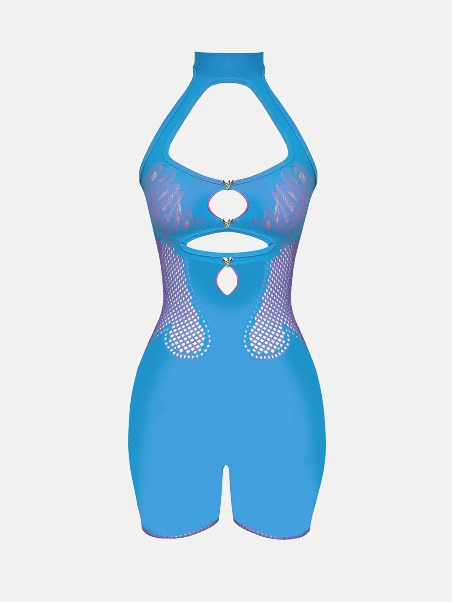 Harley Playsuit Crypto Blue<Poster Girl