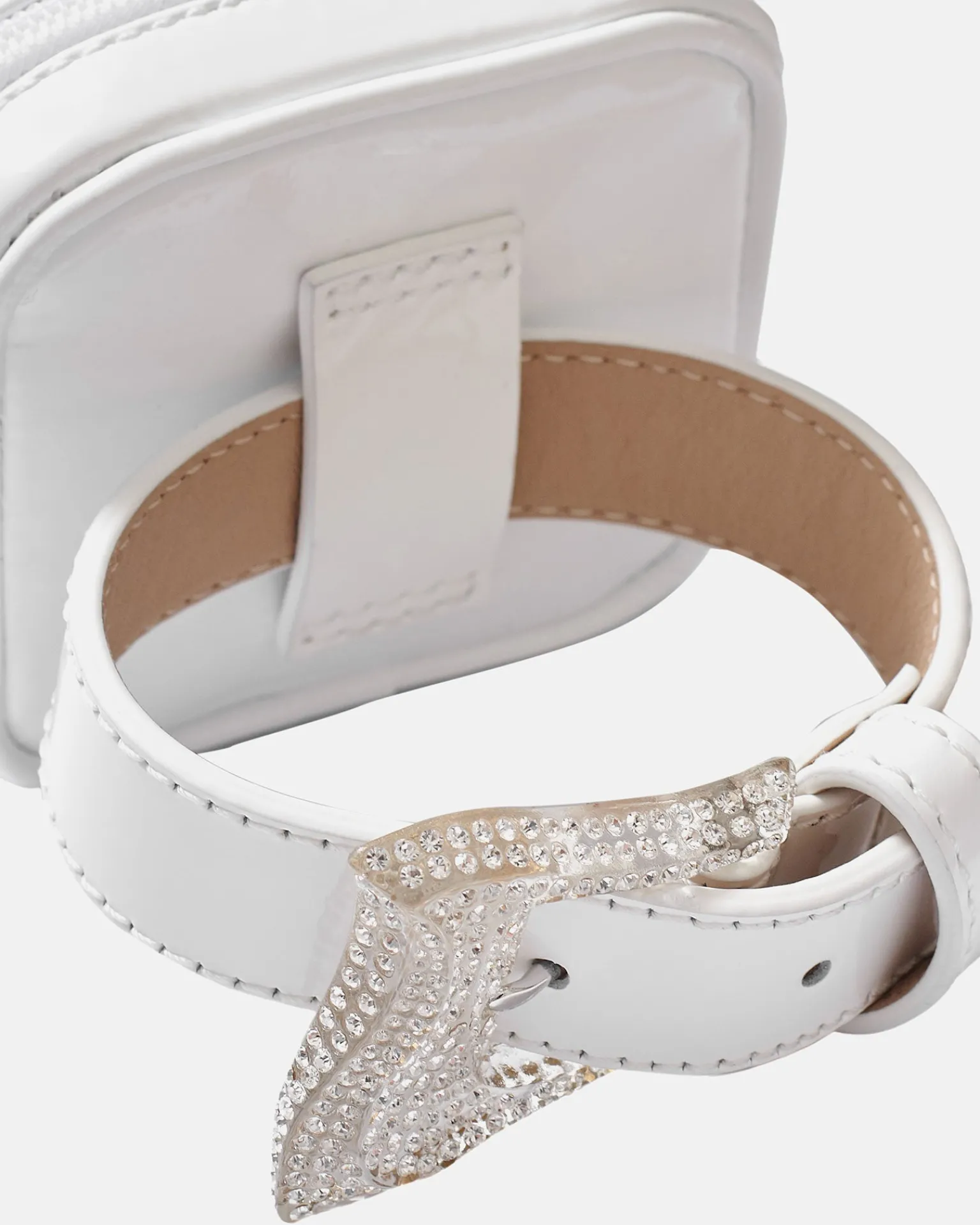 Haus Purse Patent Leather Virgin White<Poster Girl Discount