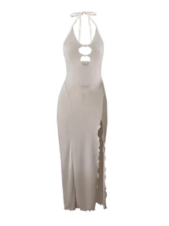 Heather Midi Dress Pumice Stone<Poster Girl Sale