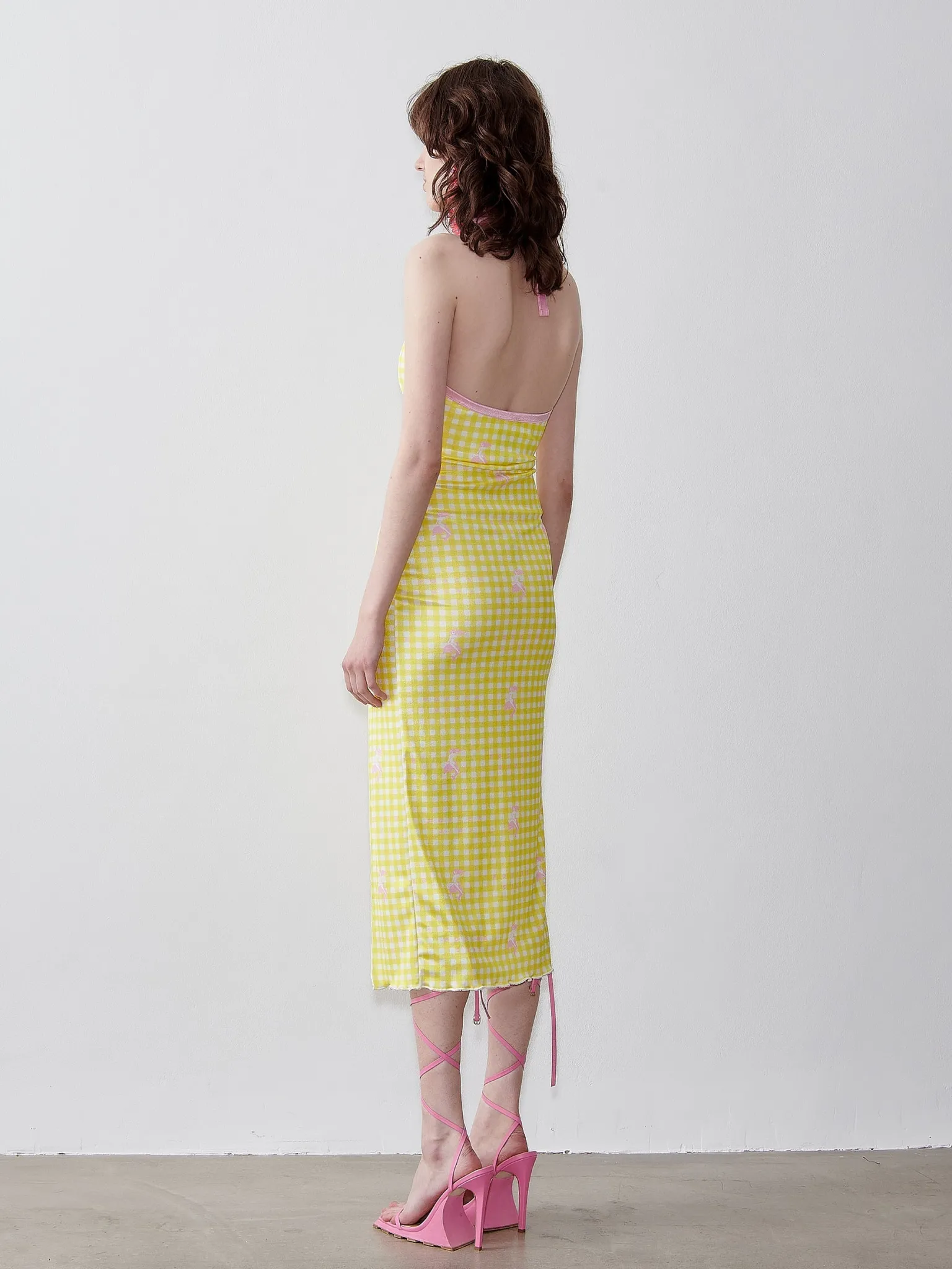 Heather Midi Dress Sunshine Gingham<Poster Girl Best