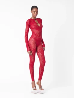 Hen Jumpsuit Red<Poster Girl Hot